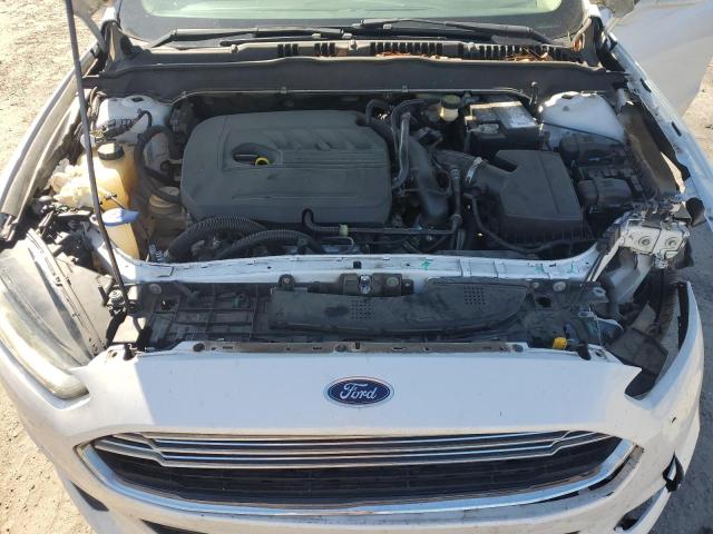 1FA6P0HD0F5119942 - 2015 FORD FUSION SE WHITE photo 11