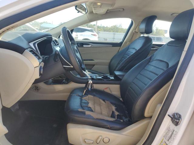 1FA6P0HD0F5119942 - 2015 FORD FUSION SE WHITE photo 7