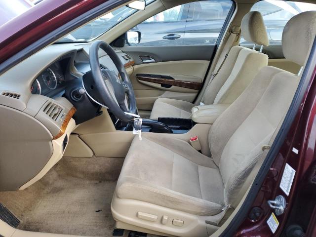 1HGCP2F74AA003828 - 2010 HONDA ACCORD EX BURGUNDY photo 7