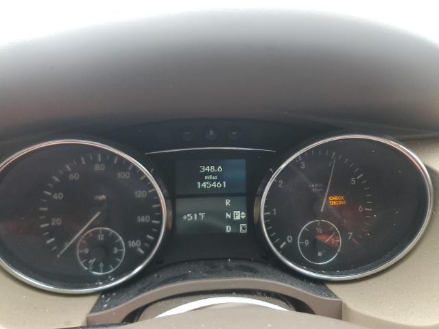 4JGCB65E27A046251 - 2007 MERCEDES-BENZ R 350 BEIGE photo 9