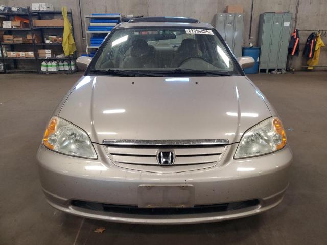 1HGES26711L051296 - 2001 HONDA CIVIC EX 米色 照片 5