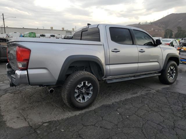 3TMAZ5CN3HM046896 - 2017 TOYOTA TACOMA DOUBLE CAB SILVER photo 3