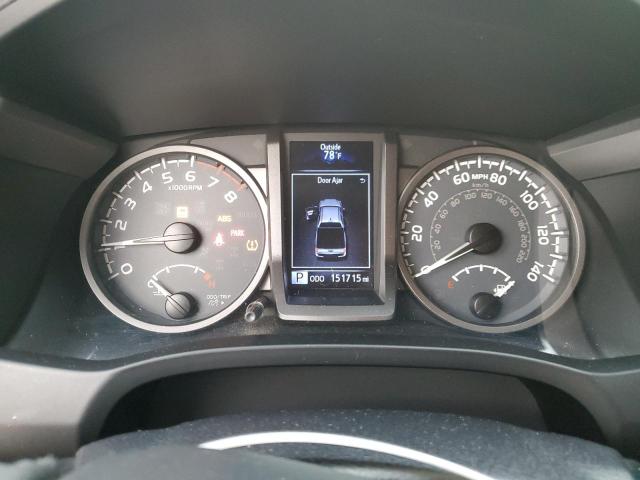 3TMAZ5CN3HM046896 - 2017 TOYOTA TACOMA DOUBLE CAB SILVER photo 9