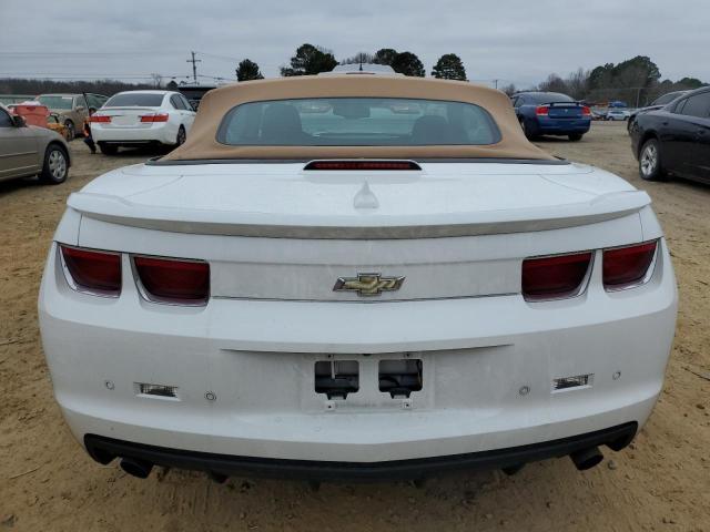 2G1FB3D37C9109892 - 2012 CHEVROLET CAMARO LT WHITE photo 6