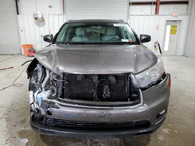 5TDJKRFH6FS204601 - 2015 TOYOTA HIGHLANDER XLE GRAY photo 5