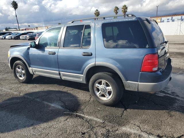 1FMZU63KX3ZA71245 - 2003 FORD EXPLORER XLT Mavi foto 2