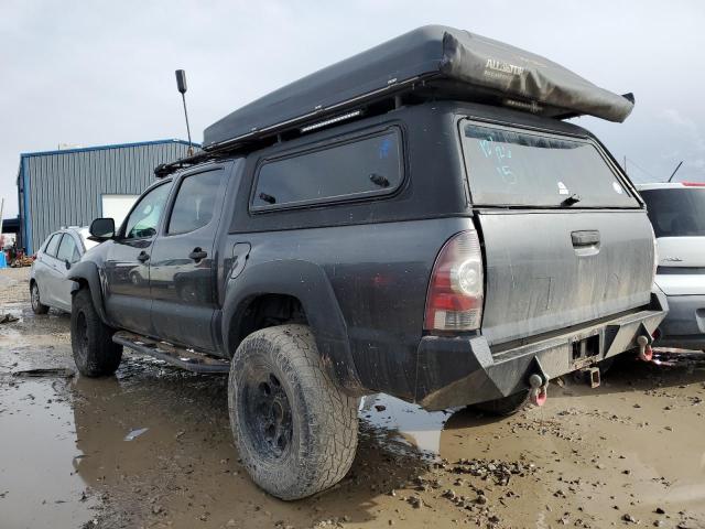 5TFLU4EN4DX055030 - 2013 TOYOTA TACOMA DOUBLE CAB GRAY photo 2