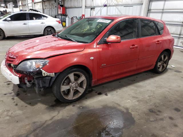 JM1BK343941156952 - 2004 MAZDA 3 HATCHBACK RED photo 1