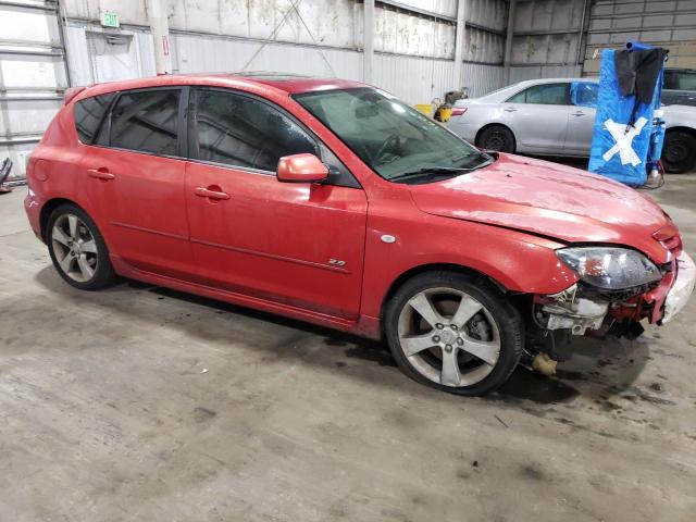 JM1BK343941156952 - 2004 MAZDA 3 HATCHBACK RED photo 4