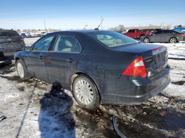 3FADP0L3XAR366915 - 2010 FORD FUSION HYBRID BLACK photo 2