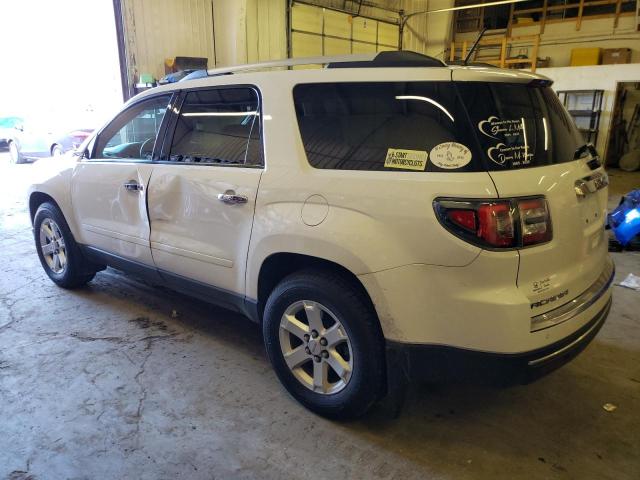 1GKKVPKD3GJ346104 - 2016 GMC ACADIA SLE WHITE photo 2