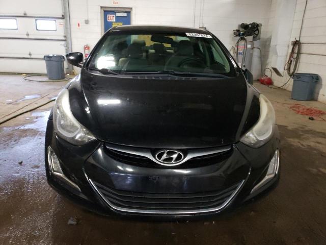 KMHDH4AEXEU059984 - 2014 HYUNDAI ELANTRA SE BLACK photo 5