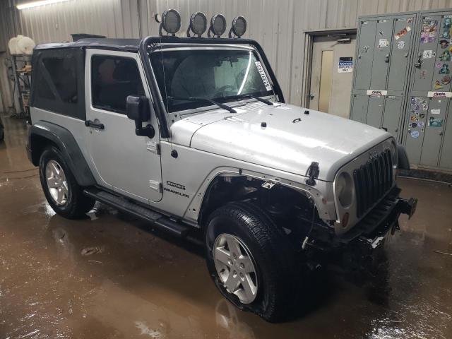 1C4AJWAG3CL186975 - 2012 JEEP WRANGLER SPORT SILVER photo 4