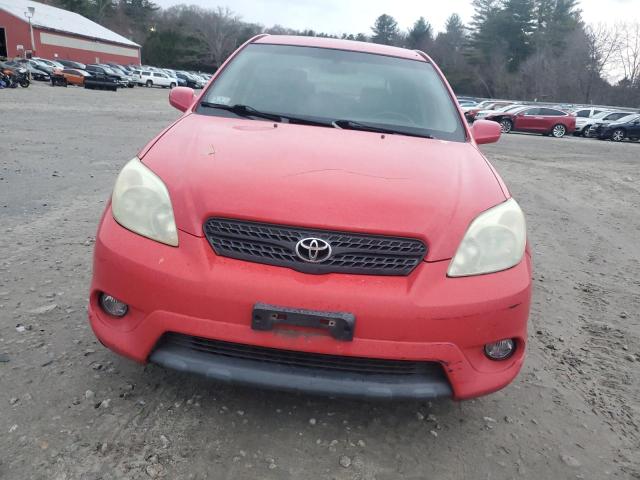 2T1KR32E16C600503 - 2006 TOYOTA COROLLA MA XR RED photo 5