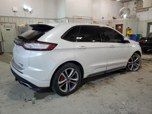 2FMTK4AP1FBB73412 - 2015 FORD EDGE SPORT WHITE photo 3