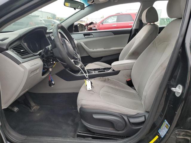 5NPE24AF4JH597605 - 2018 HYUNDAI SONATA SE BLACK photo 7