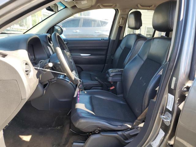1C4NJDEB8ED505465 - 2014 JEEP COMPASS LATITUDE GRAY photo 7