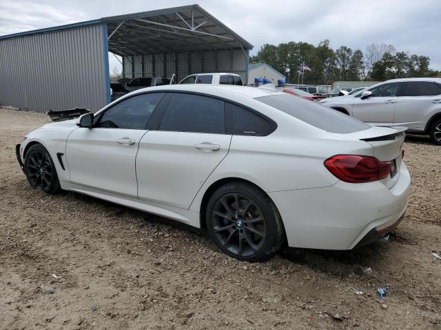 WBA4J5C59KBM66338 - 2019 BMW 440I GRAN COUPE WHITE photo 2