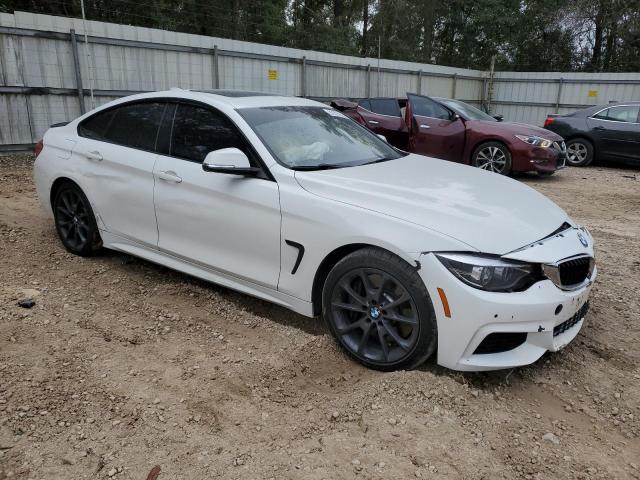 WBA4J5C59KBM66338 - 2019 BMW 440I GRAN COUPE WHITE photo 4
