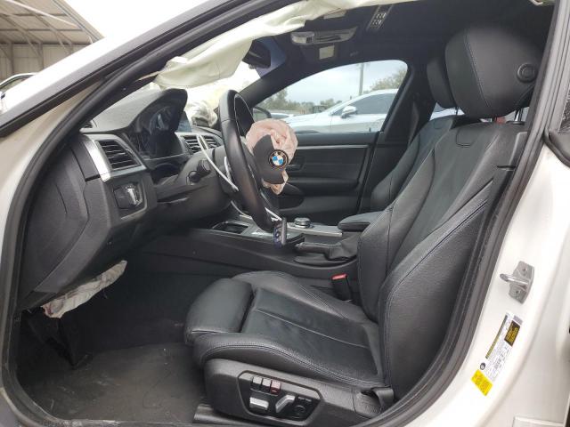 WBA4J5C59KBM66338 - 2019 BMW 440I GRAN COUPE WHITE photo 7