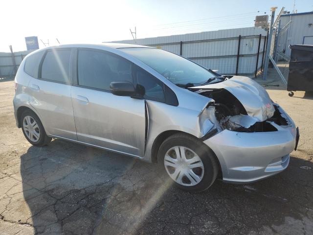 JHMGE8H36BS002726 - 2011 HONDA FIT SILVER photo 4