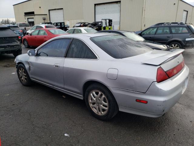 1HGCG22502A009986 - 2002 HONDA ACCORD EX GRAY photo 2