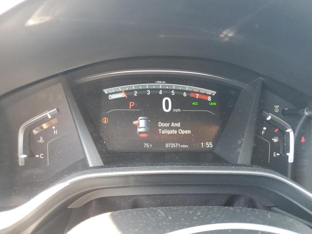 2HKRW2H89KH651953 - 2019 HONDA CR-V EXL WHITE photo 9