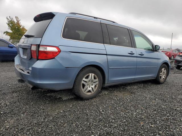 5FNRL38467B082416 - 2007 HONDA ODYSSEY EX BLUE photo 3
