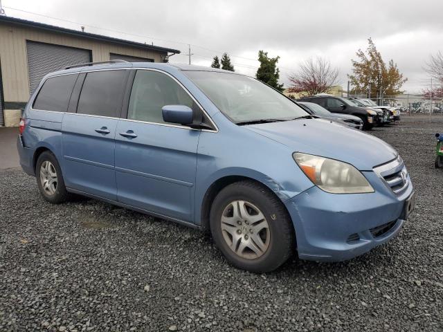 5FNRL38467B082416 - 2007 HONDA ODYSSEY EX BLUE photo 4