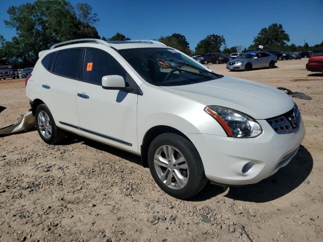 JN8AS5MV2DW144125 - 2013 NISSAN ROGUE S 白色 照片 4