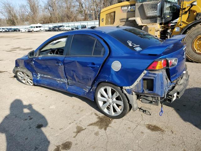 JA32U8FW4CU013840 - 2012 MITSUBISHI LANCER GT BLUE photo 2