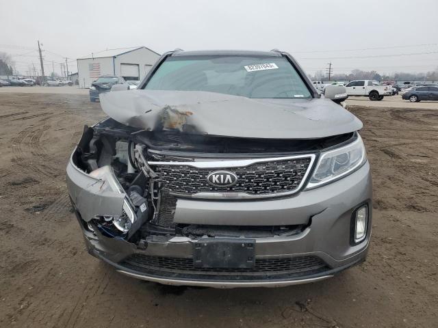 5XYKW4A78EG479375 - 2014 KIA SORENTO SX GRAY photo 5