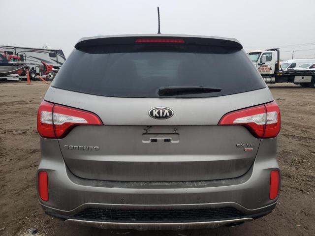 5XYKW4A78EG479375 - 2014 KIA SORENTO SX GRAY photo 6