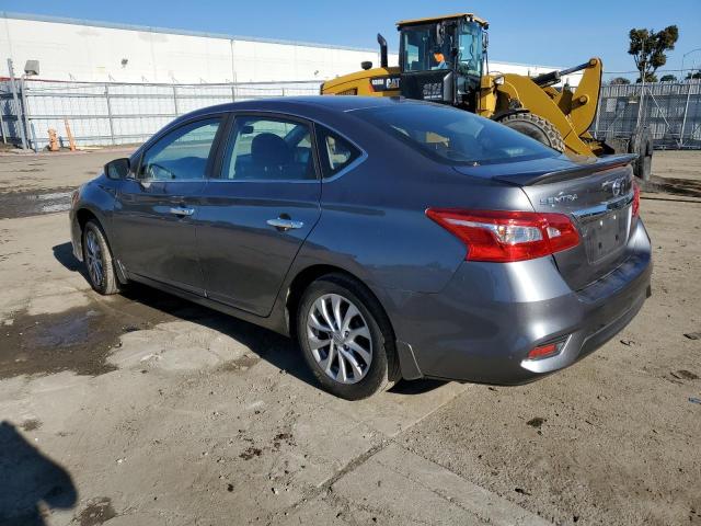 3N1AB7AP7KY405237 - 2019 NISSAN SENTRA S GRAY photo 2