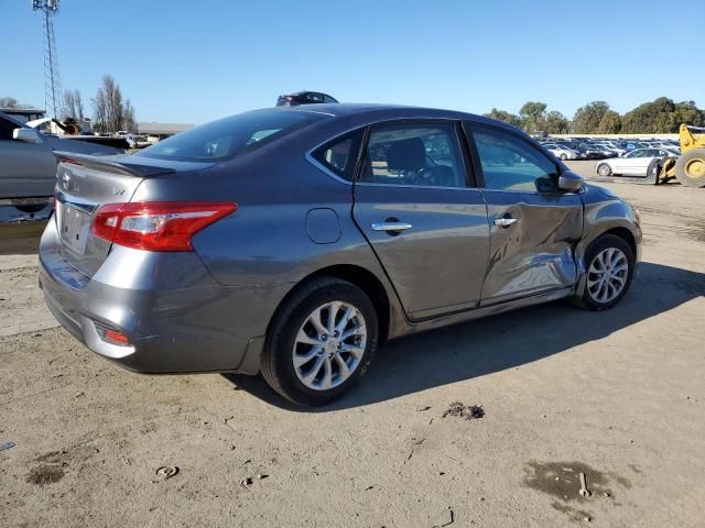 3N1AB7AP7KY405237 - 2019 NISSAN SENTRA S GRAY photo 3