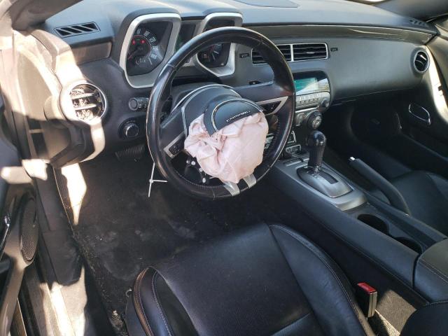 2G1FC1ED0B9195232 - 2011 CHEVROLET CAMARO LT BLACK photo 8