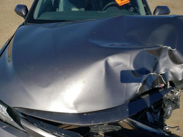 4T1B11HK8KU190283 - 2019 TOYOTA CAMRY L GRAY photo 11
