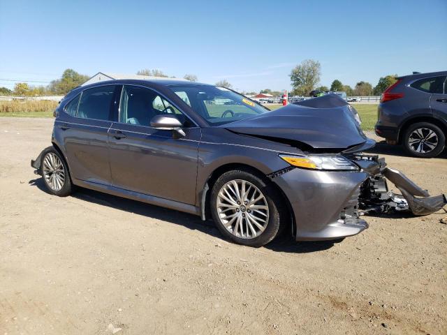 4T1B11HK8KU190283 - 2019 TOYOTA CAMRY L GRAY photo 4