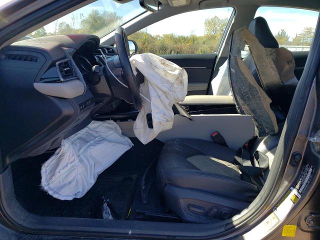 4T1B11HK8KU190283 - 2019 TOYOTA CAMRY L GRAY photo 7