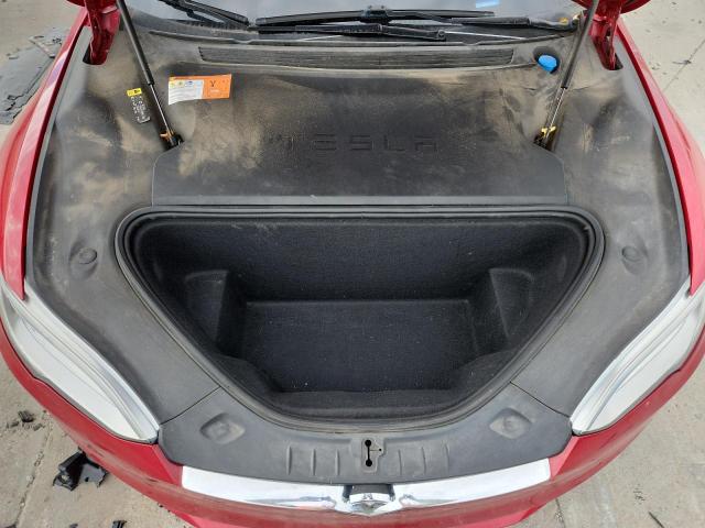5YJSA1E26HF206507 - 2017 TESLA MODEL S Czerwony zdjęcie 11