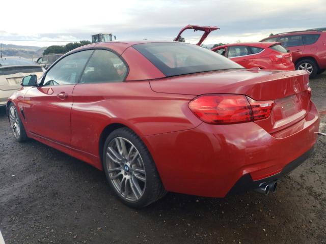 WBA4U7C58H5H19064 - 2017 BMW 430I RED photo 2