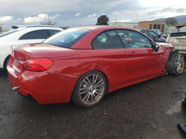 WBA4U7C58H5H19064 - 2017 BMW 430I RED photo 3