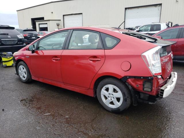 JTDKN3DU3B1427078 - 2011 TOYOTA PRIUS RED photo 2