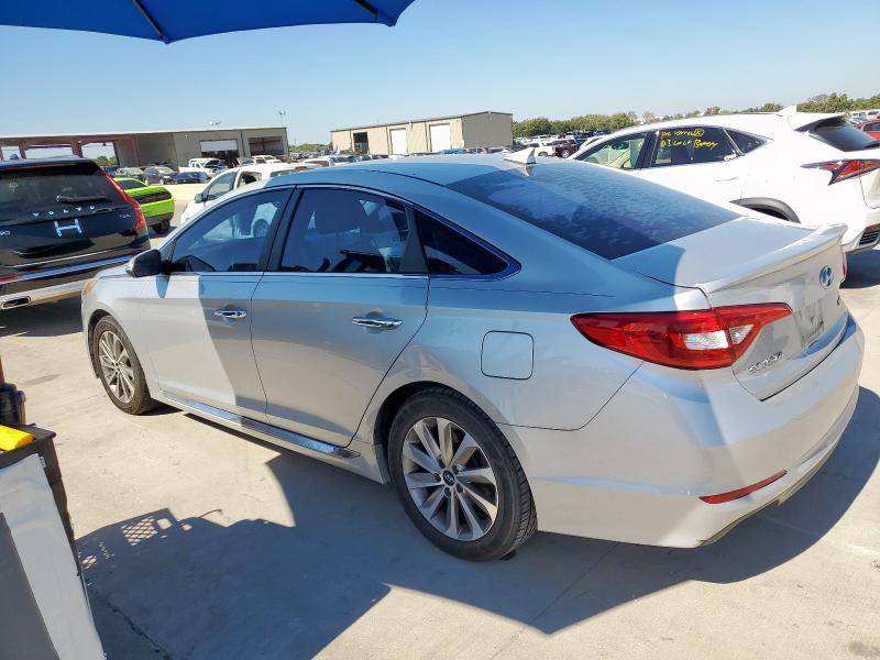 5NPE34AF9HH542428 - 2017 HYUNDAI SONATA SPORT Күміс фото 2
