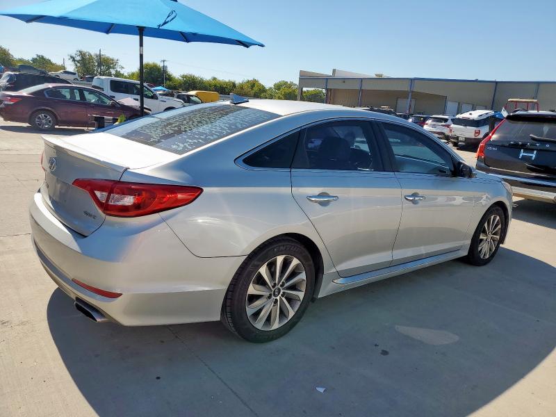 5NPE34AF9HH542428 - 2017 HYUNDAI SONATA SPORT Күміс фото 3