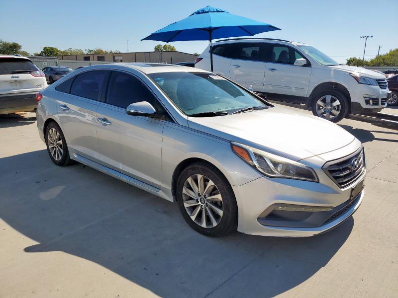 5NPE34AF9HH542428 - 2017 HYUNDAI SONATA SPORT Күміс фото 4