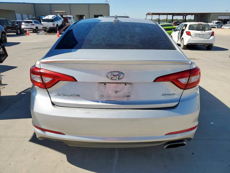 5NPE34AF9HH542428 - 2017 HYUNDAI SONATA SPORT Күміс фото 6