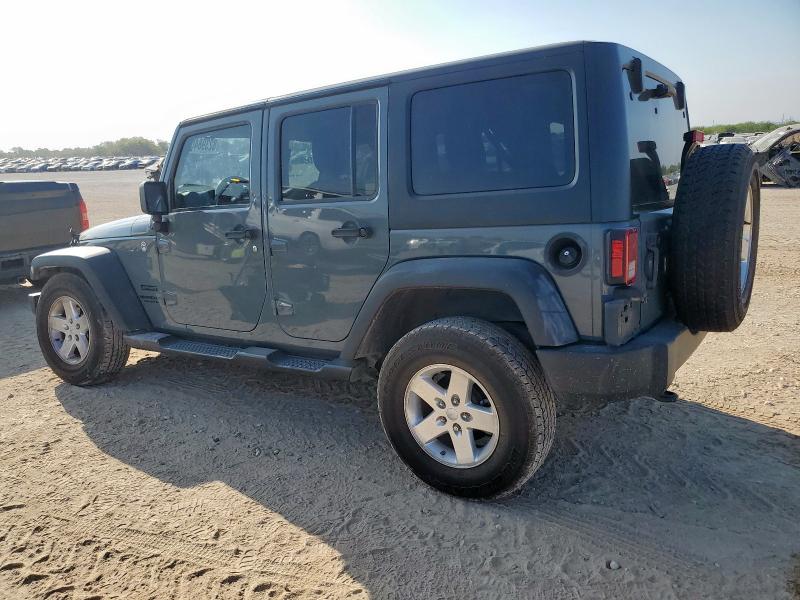 1C4HJWDG9FL560178 - 2015 JEEP WRANGLER U SPORT Синий фото 2