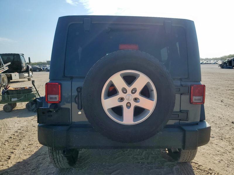 1C4HJWDG9FL560178 - 2015 JEEP WRANGLER U SPORT Синий фото 6