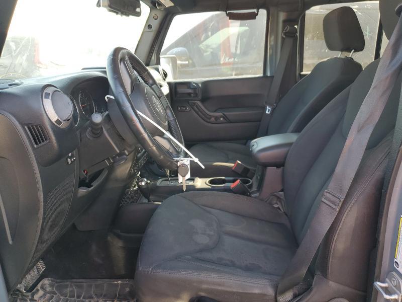 1C4HJWDG9FL560178 - 2015 JEEP WRANGLER U SPORT Синий фото 7